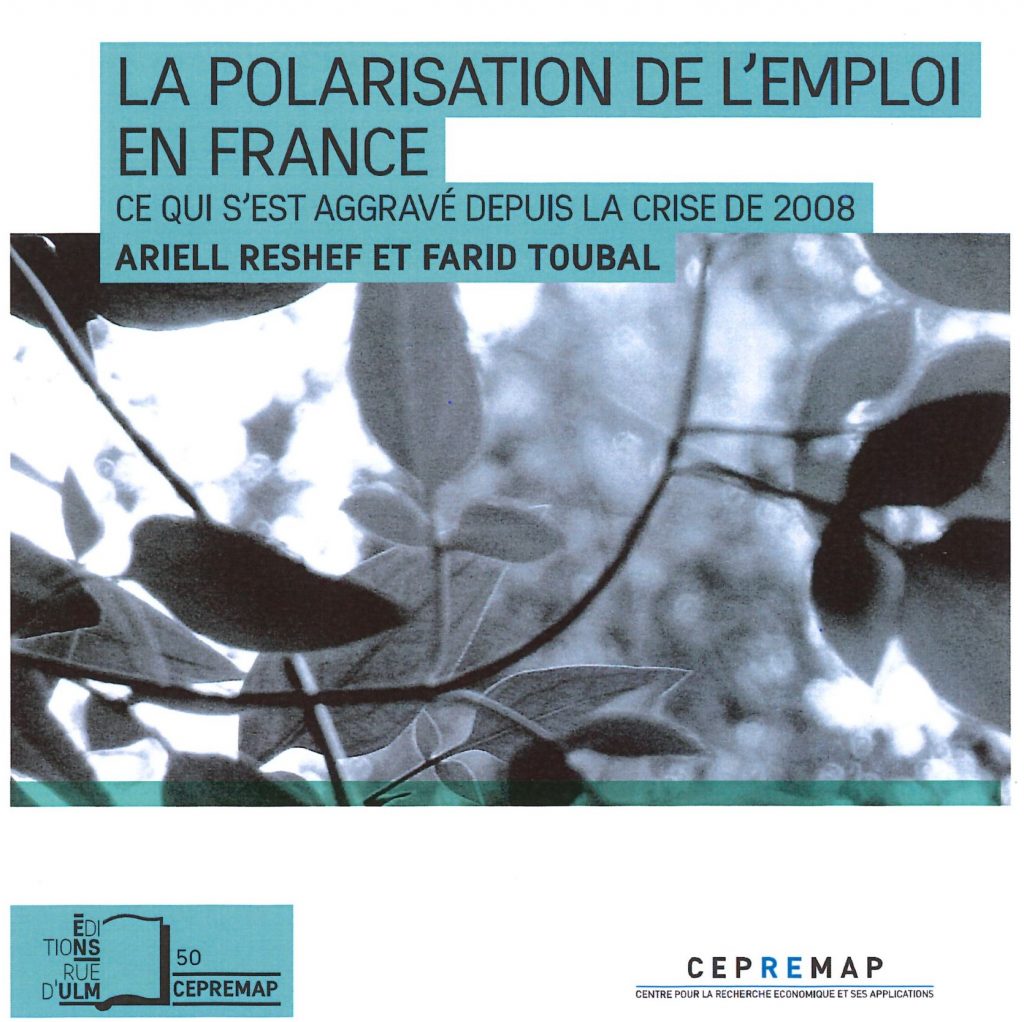 La Polarisation de l’emploi en France, ce qui s’est aggravé depuis la crise de 2008