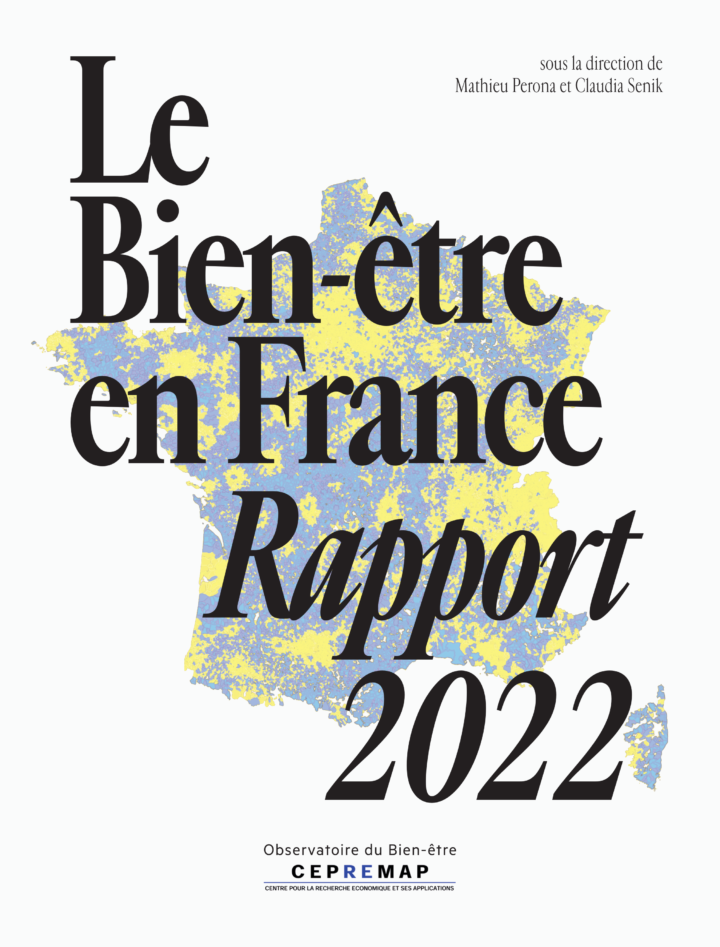 Couverture de l'ouvrage. Sous le titre, une carte de France colorée en bleu et jaune