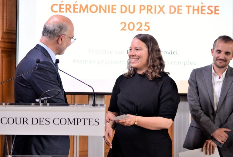 La thèse de Selma Malmberg distinguée par la Cour des Comptes